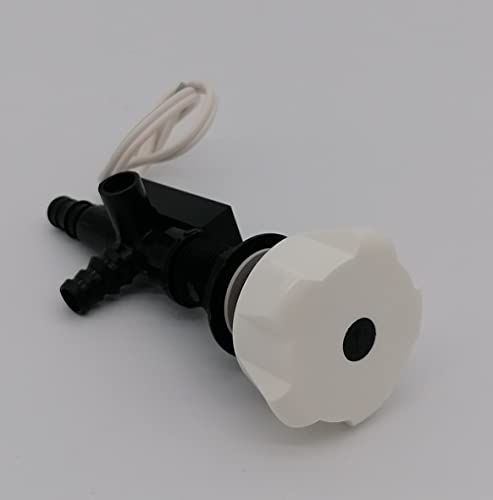 CR-MOESANCO Universal-Duschkopf-Set mit 2 Edelstahl-Klemmen für Wohnwagen, Wohnmobil, Boot oder Wohnmobil