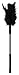 Sex and Mischief Ss10070 Feather Tickler- Black