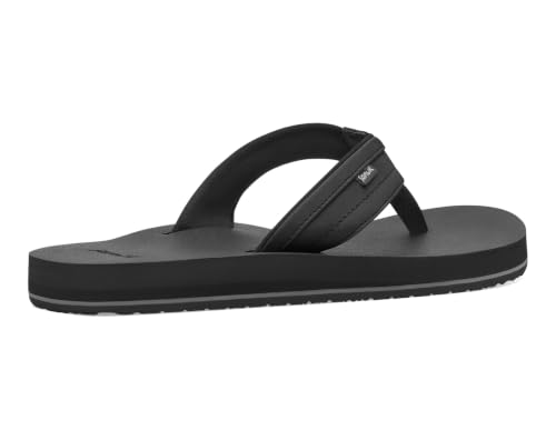 Image of Sanuk Mens Ziggy ST | Flip Flops for Men | Mens Sandals | Beach Sandals | Water Friendly & Lightweight | Comfort Footbed