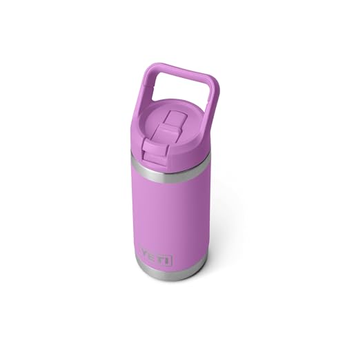 Image of YETI Rambler Jr. 12 oz Kids Bottle, with Straw Cap, Desert Bloom