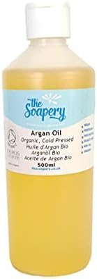 Argan Oil 500ml - 100% Pure Organic Cold Pressed Moroccan Argan Oil