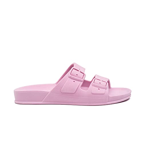 Xirella Lucy Woman Wide Flat And Comfort Sandals, Absorbs Impact, Rest Sandals Women Ideal For All Occasions, Open Toe Dressy, Flexible Flat Sandals For Summer & Spring, Slip On Design, 100% Synthetic. (Lilac, Us_Footwear_Size_System, Adult, Women, Numeric_Range, Medium, Numeric_7, Numeric_8) #TOP1
