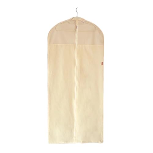 YZWZZXC Cloth Garment Bag, Breathable Garment Bags, Thick Cotton Garment Covers, Visible Mesh, Hanging Storage with Zipper, for Dresses, Coats, Jackets, Shirts(130 * 58cm/51 * 23in)