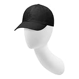 WooDerson Wandmontage Schaufensterpuppe Kopf, Wandmontierter Schaufensterkopf, Mannequinkopf zur Wandmontage für Hüte Friseure, Salons, Boutiquen, Hutgeschäfte (Mattweiß, Höhe: 42cm)