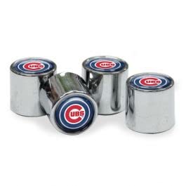 WinCraft Chicago Cubs Chrome Valve Stem Caps