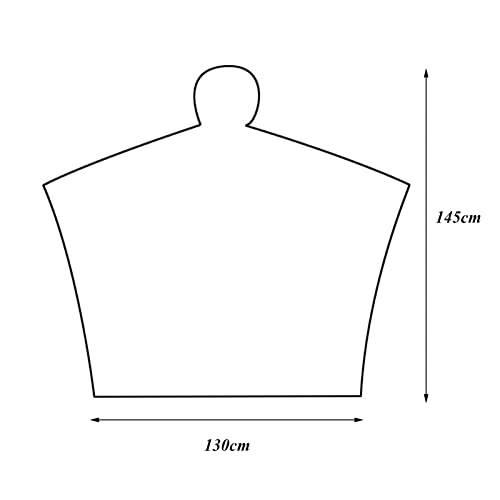 Impermeable mujer lluvia poncho con capucha largo activo para acampar 4