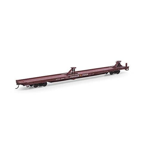 Athearn HO RTR 85' TOFC Flat TT/STTX #473649 ATH27664 HO Rolling Stock
