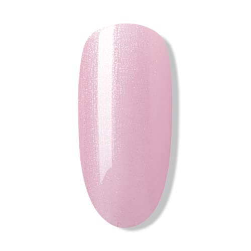 Bluesky Gel Nail Polish, Grapefruit Sparkle 80546, Glitter, Flamingo, Light, Pink, Long Lasting, Chip Resistant, 10 ml (Requires Drying Under UV LED Lamp) - Image 3