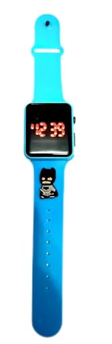 VOW® Superhero Sports Wrist Watch with Digital LED Display Boys Kids Girls Child Birthday Xmas Party Gift