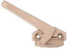 Left Hand Beige Cam Handle; 1-1/2 Screw Holes