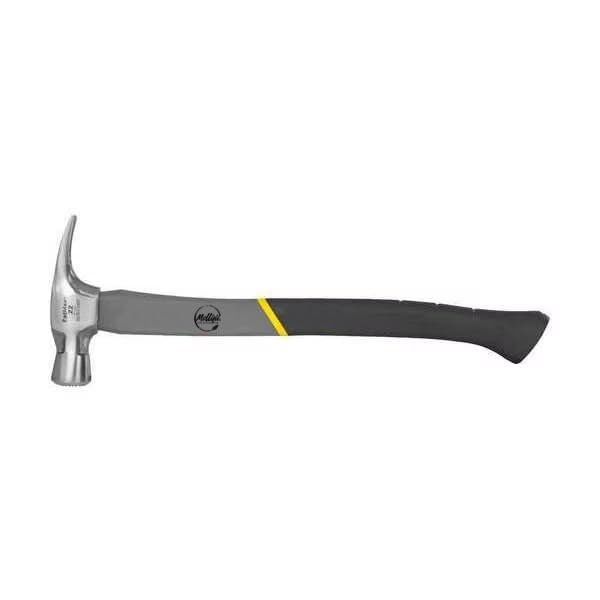 Framing Hammer, Graphite, Axe, Milled, 22 Oz