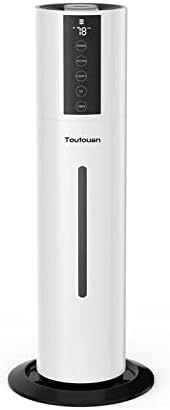 TOUTOUAN Humidifiers for Large Room Cool Mist Air 8L/2.11Gal Top Fill Humidifier with Essential Oils,Remote Control 360° Nozzle for Baby Office Plants Bedroom