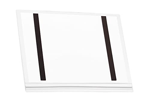 DURABLE Magnetic Water-Resistant Sign Holder - Letter Size 8.3 X 11.7 in Protective Display Pockets, Securely Display Important Documents Outdoors or in Humid Areas, Anti -Glare (Pack of 5)