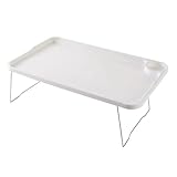 Mesa portátil plegable multifuncional para portátil con portavasos para desayuno, lectura, escritura y cuadernos, ideal para oficina en casa, estudio y viajes