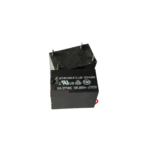 Relais 12V 307HN-1AH-FC 10A contacteur 4 broches CC pour réparation électronique