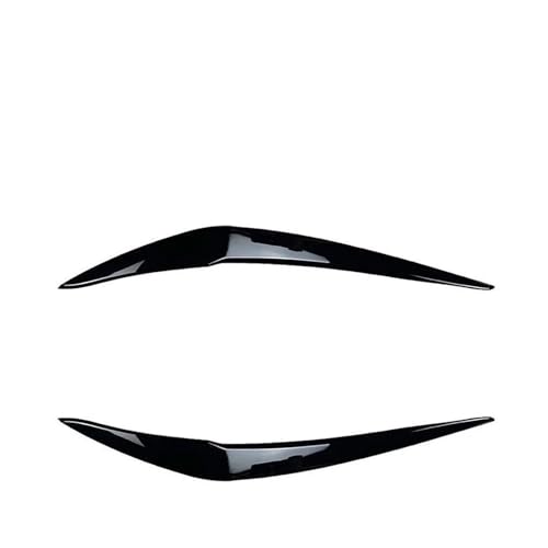 Kit séparateur BMW F20 F21 sourcils de phare noir brillant pour Série 1 LCI