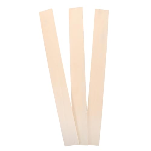 KICHOUSE 3pcs Solid Wood Bed Slats Replacement - Mattress Support Wooden Slats for Most Sofas and Beds Frame Under Mattress 19.45x2.08x0.31in