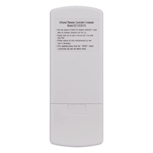 Télécommande GZ-1002A-E3 Westinghouse Onida PerFascin contrôle précis