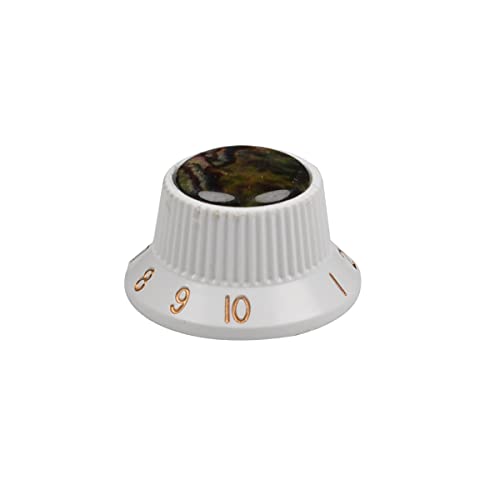 Musiclily Pro Inch Size Boutons de Potentiomètres Stratocaster Abalone Top Knobs pour Guitare USA Strat ST Style, Blanc… - Les Beatles, Paul McCartney, John Lennon, RIngo Starr, George Harrison Musiclily Pro Inch Size Boutons de Potentiomètres Stratocaster Abalone Top Knobs pour Guitare USA Strat ST Style, Blanc… – Image 6