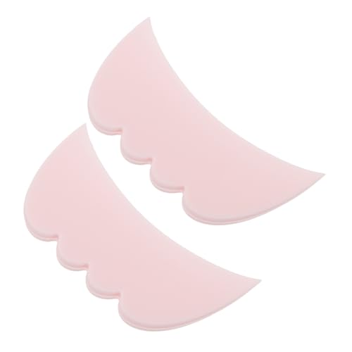 SOESFOUFU Mascara Eyeliner Tool Set 2pcs Reusable Silicone Lash Shield for Eye Makeup