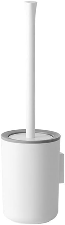 Toilet Brush Holder Toilet Brush Holder Silicone Long Handle Toilet Cleaning Brush Household Wall-mounted Toilet Bowl Brush Bathroom Hygiene Toilet Brush Toilet Brush Holders(A), 20010125