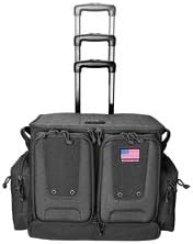 Miniatura 2 de G.P.S. Tactical Bolsa de campo rodante, con capacidad para 10 pistolas y equipo de tiro relacionado