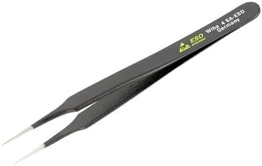 Wiha 44508 ESD TWEEZERS 4 SA 110MM LONG WIHA