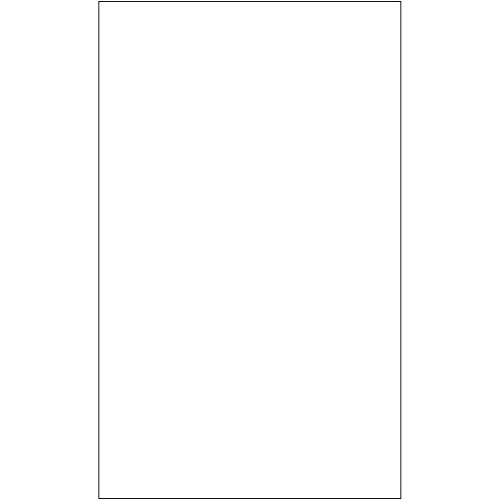 Tape Logic 8 1/2' x 14' White Shipping Labels, for Laser & Inkjet Printers, Permanent Adhesive, 8 1/2' x 14' Sheet, 1 Labels Per Sheet, 100 Sheets