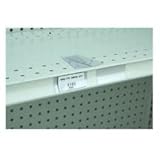 250 Gondola Shelving Insert Strips 2.5" x 1.25" - Gondola Chips-Ticket Molding
