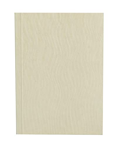 Pearl White Journal: Lined A7 (Yuko-ori)