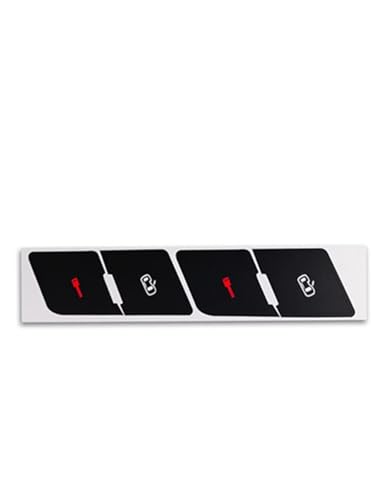 �����X�e�b�J�[ Compatible With A4 B6 B7 2000-2008 �p���[�E�B���h�E�X�C�b�`�{�^�� �C���X�e�b�J�[ �_�b�V���{�[�h�p�l�� ESP�A���[�� �N���C���[�g�{�^��(Door lock)