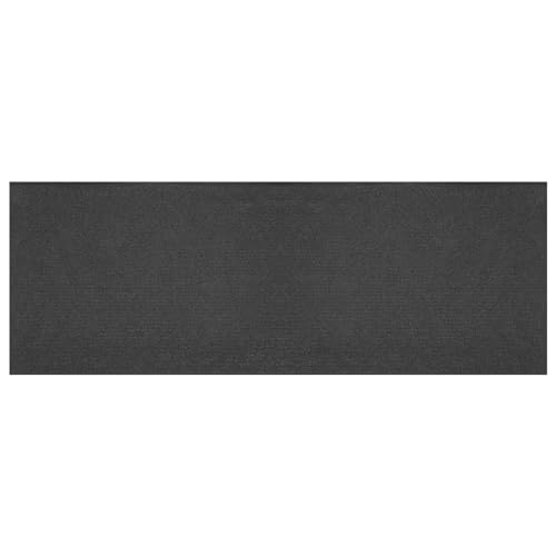 StepGuard 3 ft. x 8 ft. 4mm Ribbed Rubber Floor Mat, Black by Stepguard - Used condition - CA$55.79