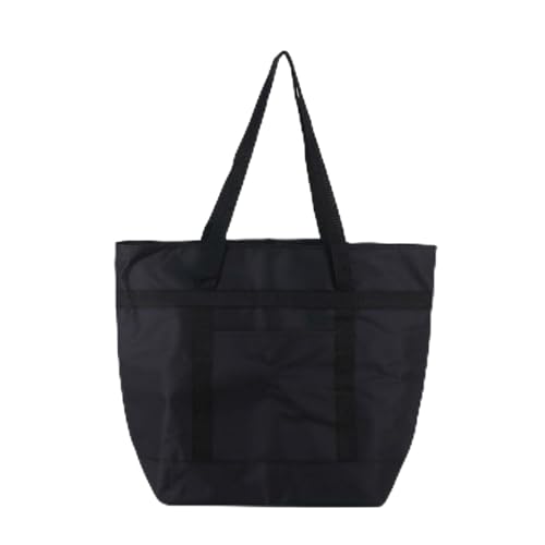 FytStycale Portapizzas Térmico Mantiene el Frío Bolsa Térmica Gran Aislada Bolsa Isotérmica Gran para Repartidores Comida, Negro, Negro