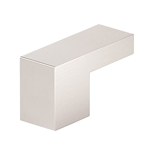 Tirador níquel cepillado Richelieu 79761654195 para cajones modernos 2