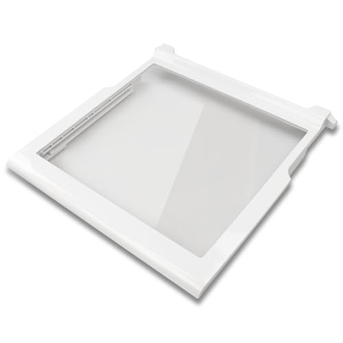 Image of W10276341, WPW10276341, W10167066, 2309523, 2309560 Glass Shelf Compatible with Kenmore, Whirlpool refrigerator parts shelf replacement Part Number : AP6018409, PS11751711