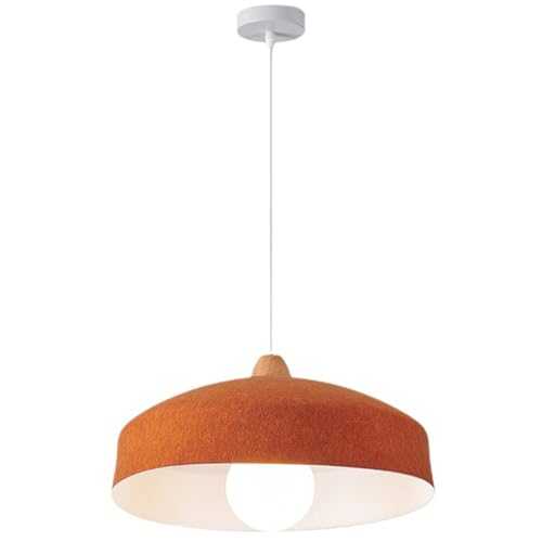 Lampe en feutre suspension E27 pour chambre parentale