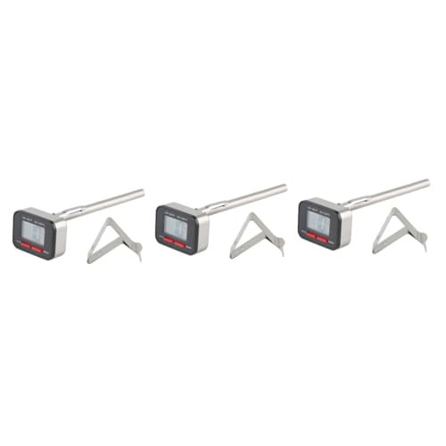 Thermomètre digital Amosfun pour lait et café, lot de 3 pièces numériques