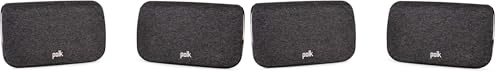 Image of Polk Audio SR2 Wireless Surround Sound Speakers for Select Polk React and Magnifi Bars - Wireless Surround Sound System for TV, Easy Setup, Multiple Placement Options, 2 Count (Pack of 2)