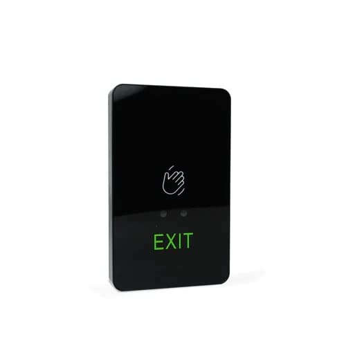 FAS Modern Touch-Less Exit Button Black