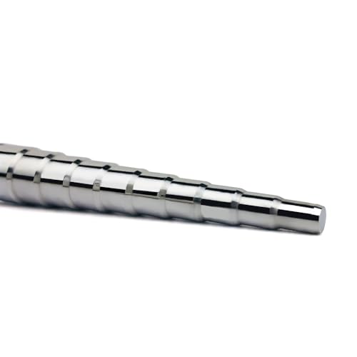 Sonde urétrale à stimulation intense : plug pénien Bondage Masters en acier - 3
