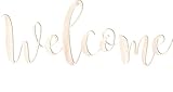 3 Inch Tall Custom Word Scroll Script Cursive Font MS Unfinished MDF Wood for Names, Initials, Craft, Kid's Room, Sign, Plaque (3')