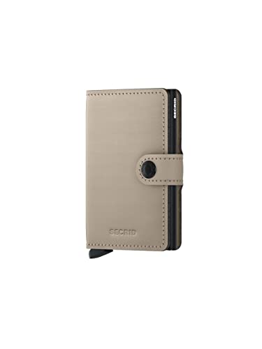 SECRID Desert Miniwallet Matte Leather RFID Protected Unisex Wallet