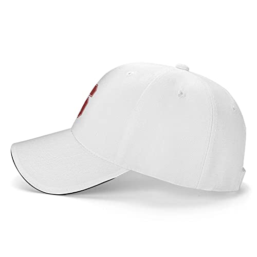 Stanford University Sandwich Cap Unisex Classic Baseball Capunisex Adjustable Casquette Dad Hat White #TOP2