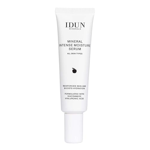 IDUN Minerals Mineral Intense Moisture Serum - Reinforcing Skin And Boosting Hydration - Intensely Moisturize The Skin - Reduces Deep Wrinkles Significantly - 1.01 Oz, (I0108551)