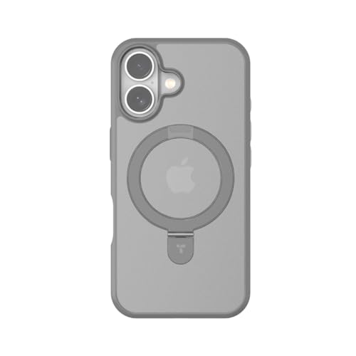 TORRAS Ostand for Phone 16 Plus Case Protection 6.7 inch Grey