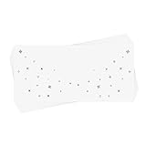 DEW DROPS EYE JEWEL set of 10 premium waterproof metallic silver foil temporary Flash Tattoos - Part