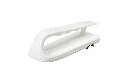 Refinador para tabla de cortar San Jamar con mango estriado plástico blanco miniatura 1