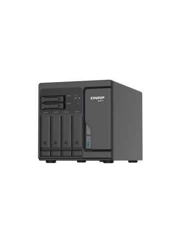 Image of QNAP TS-h686 6 Bay Enterprise NAS with Intel Xeon D-1602 and Four 2.5GbE Ports