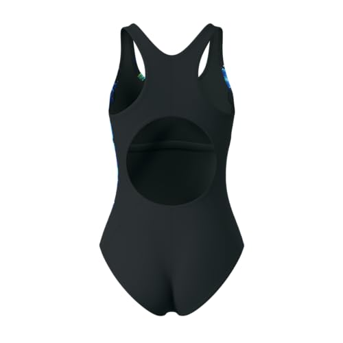 Women’s Athletic Print One Piece Swimsuits Training Swimwear Racerback Competitive Bathing Suit for Women