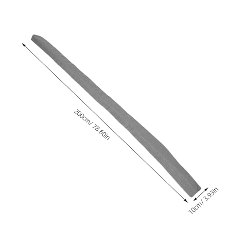 Cale de lit en mousse grise forme L pour combler un espace de 2 cm